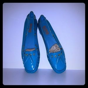 Kors by Michael Kors Brazilian blue loafers